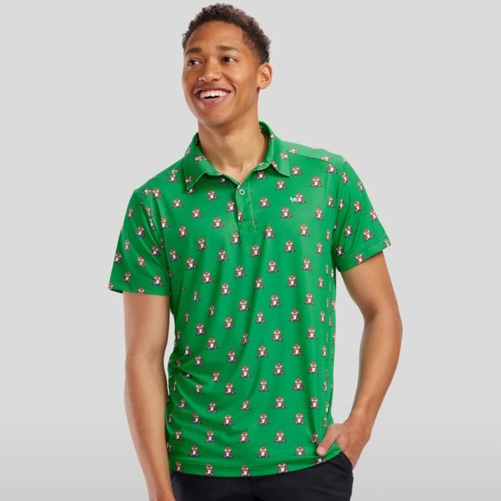 💙 NWT Tipsy Elves Golpher Gopher Golf Polo‎